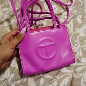 Telfar mini bag in Azalea 🌺